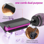 DAN Technology 500 hot Comb Electric for Wigs, Diamond Heating Comb, 60 Min Auto-Off & 7 Temperatures Adjustable Purple hot Comb, Professional Pressing Combs for Black Hair