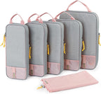 BAGSMART 6 Set Compression Packing Cubes by BAGSMART