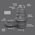 HYDAWAY 17oz Collapsible Water Bottle - Image 5