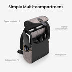 CROSSGEAR Casual Daypack Backpack, Lightweight, Shock-absorbing Padding Strap - Image 3