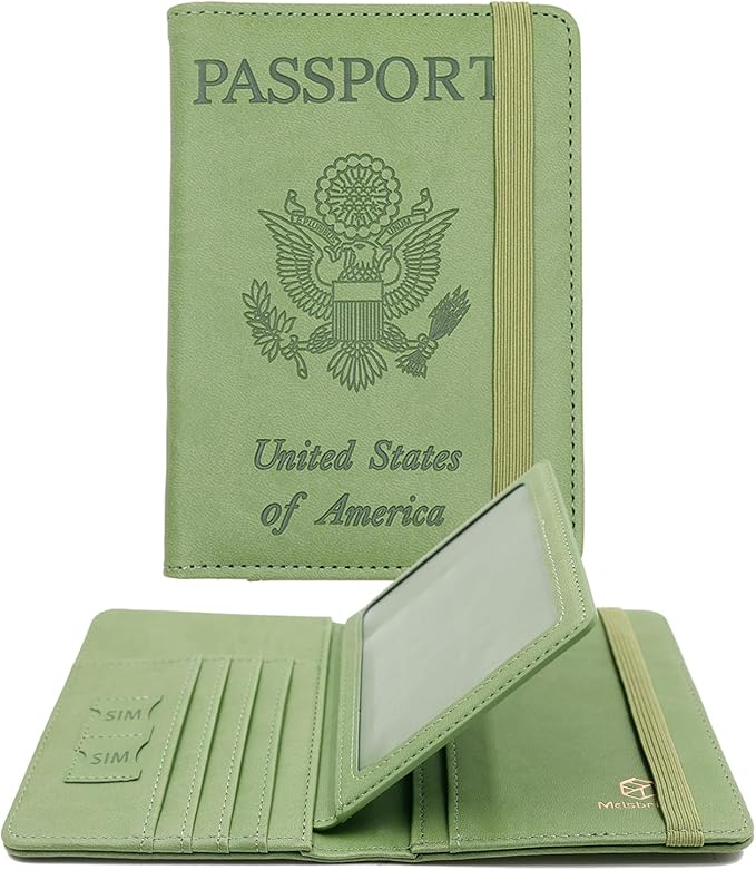 Melsbrinna RFID Passport Holder by Melsbrinna