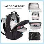 LOVEVOOK Laptop Backpack for Women, Stylish Quilted Backpacks Purse for - Image 2