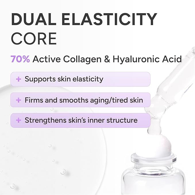 Collagen Boosting Melting Snowball Capsule (8ea) – 660,000ppm Hyaluronic Acid & 261,905ppm Hydrolyzed Collagen – Firm, Smooth, and Hydrated Skin – Freeze-Dried Capsule for Elasticity & Glow