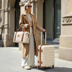 Coolife Suitcase Set 3 Piece Luggage Set Carry On Hardside Luggage - Image 2
