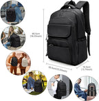 FOXLOVER Travel Laptop Backpack, Anti-Theft Slim Business Backpack, School - Image 6