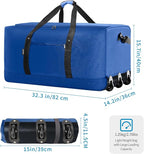Finnhomy 120L Foldable Rolling Duffel Bag - Image 2
