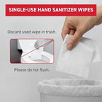 WipeEssentials Hand Sanitizer Wipes, Hand Wipes - Image 7