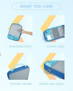 BAGSMART 6 Set Compression Packing Cubes - Image 6