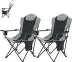Camping Chairs, Portable 2 Pack Camp Chairs by Aohanoi