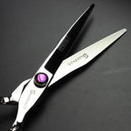 6/7-inch professional hairdresser set, stainless steel scissors hairdresser's exclusive hairdresser. (8-Zoll-Flachschere)