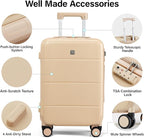 Hanke 24 Inch Checked Luggage - Image 3