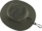 Home Prefer UPF50+ Mens Sun Hat Wide Brim Fishing Hat Sun Protection Beach - Image 6