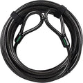 33 ft x 1/2" Heavy Duty Cut-Proof Security Cable | Flexible Vinyl-Coated by DAOSEC