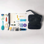 Gravel Hanging Toiletry Bag – Water-Resistant Dopp Kit - Image 2