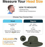 GearTOP Safari Sun Hat for Men and Sun Hats for Women UV Protection UPF 50+ - Image 5