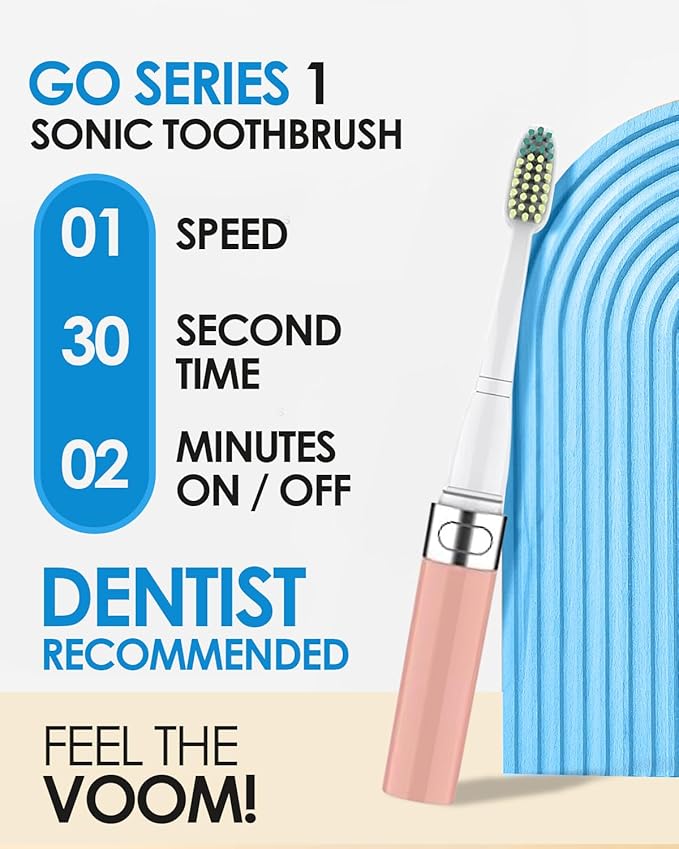 Voom Sonic Go 1 Series Travel Electric Toothbrush | Travel Toothbrushes - Image 3