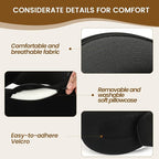 Neck Pillow, Travel Pillow uses Memory Foam to Support Neck Comfort, Ideal - Image 6