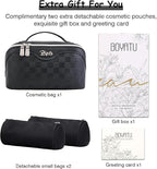 BOYATU Travel Makeup Bag Organizer Cosmetic Bag: 3 Pcs Set Make up Bags - Image 5