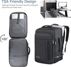 Carry On Backpack, 50L Travel Backpack, Luggage Backpack TSA Flight Approved - Image 4