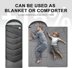 Sleeping Bags for Adults Cold Weather, Waterproof, Lightweight Sleeping Bag for - Image 5