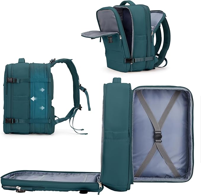coowoz Large Travel Backpack For Women Men, Carry On Backpack, Hiking Backpack by coowoz