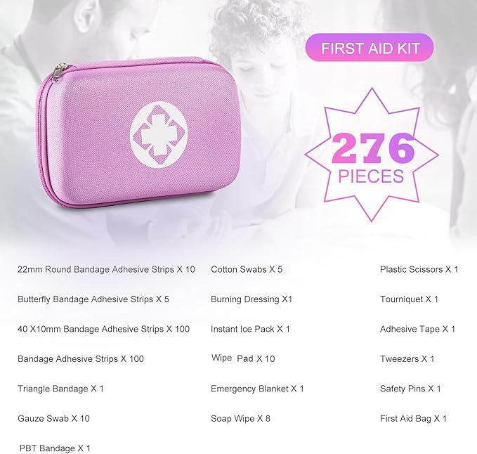 277PCS Compact Emergency First Aid Kit - Image 4