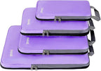 BAGAIL 4 Set/6 Set/8 Set Compression Packing Cubes Travel Accessories by BAGAIL