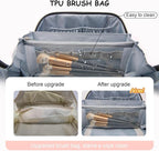 Travel Makeup Bag Organizer Cosmetic Bag: 3 Pcs Set Make up Bags - Image 5