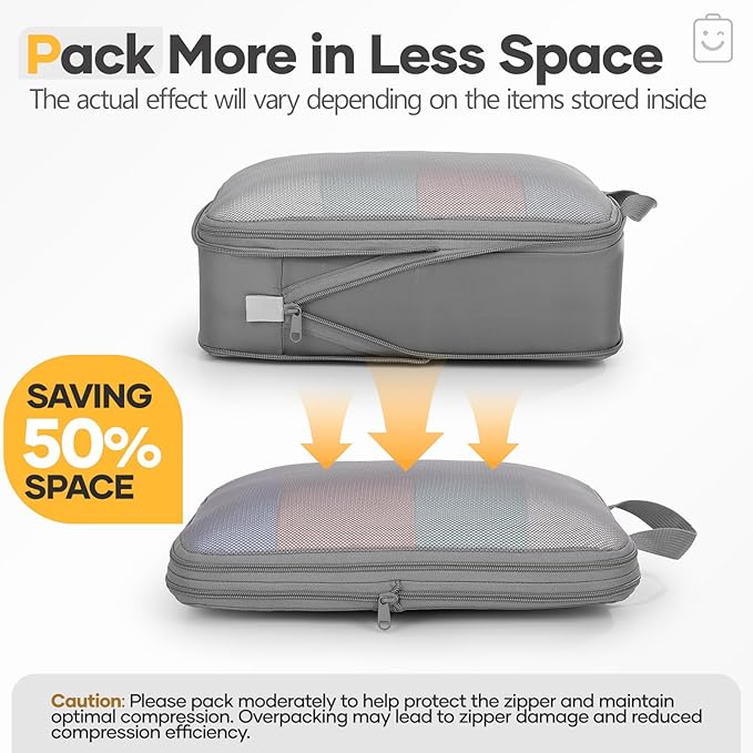 Veken 11 Set Compression Packing Cubes - Image 4