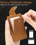 Premium Genuine Leather Luggage Tags - Image 5