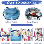 VASCHY Beach Bag for Women, Large Waterproof Sandproof Fold-able Packable Pool - Image 3