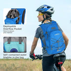LARIPOP Hydration Backpack, 18L Hiking Backpack - Image 7