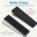 Door Stoppers - 2 Pack White Heavy Duty Door Stops - Image 5