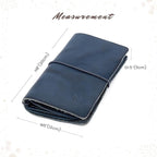 Genuine Leather Nomad Organizer Travel Wallet | Women's Wallet Clutch Passport - Image 7