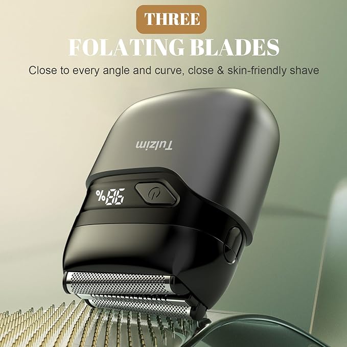 Electric Foil Shaver for Men: Portable Electric Razor for Beard/Face - Image 6