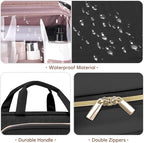 8L Travel Toiletry Bag with Jewelry Organizer - Image 4