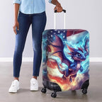 Dragon Suitcase Cover for Luggage Stretchable Washable Spandex Travel Luggage - Image 4