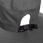 Rosoz Ponytail Sun Bucket Hats for Women UV Protection Foldable Mesh Wide Brim - Image 4