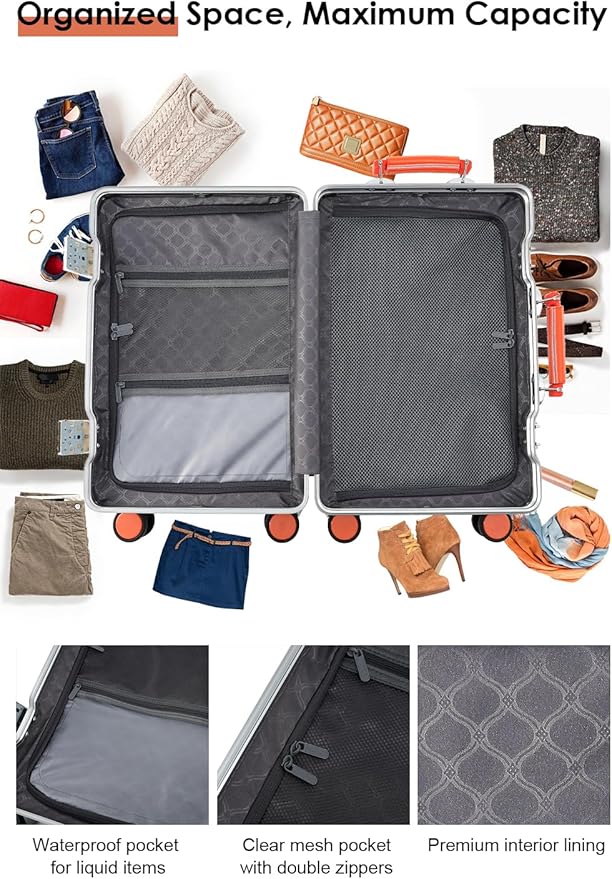 HotWay 20 Inch Carry On Luggage - Image 6