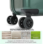 Premium Carry On Luggage, 29 Inch Top Opening Aluminum Frame Airline Approved - Image 6