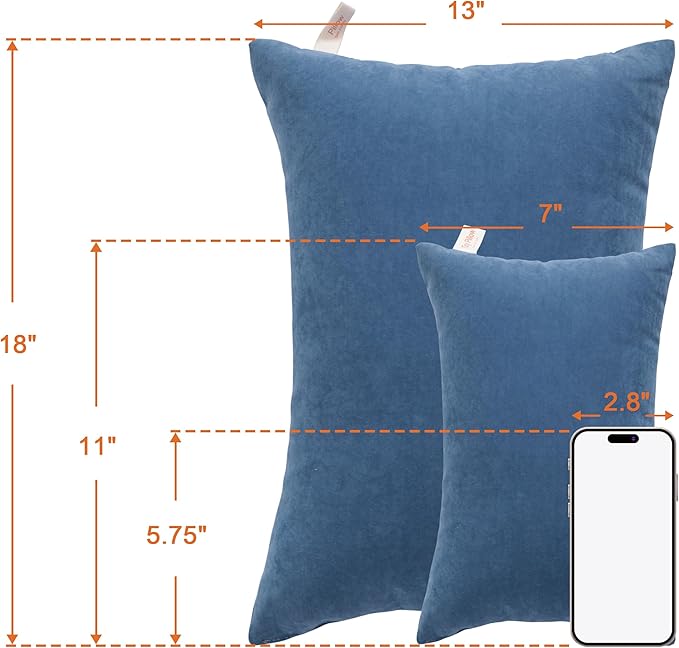 NTBAY Toddler Pillows, Down Alternative 13"x18" Pillows, Machine Washable - Image 5