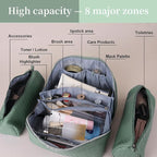 BOYATU Travel Makeup Bags for Women: Large Cosmetic Bag Waterproof - Image 3