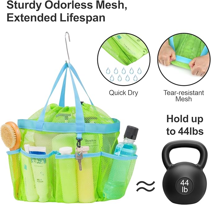 F-color Mesh Shower Caddy Portable - Image 4