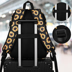 School Backpack, Sunflower Bookbag Men and Teen Boy Schoolbag - Image 5