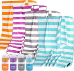 Sfee 2 in 1 Microfiber Oversized Beach Towel, Quick Dry Towel Travel Towel by Sfee