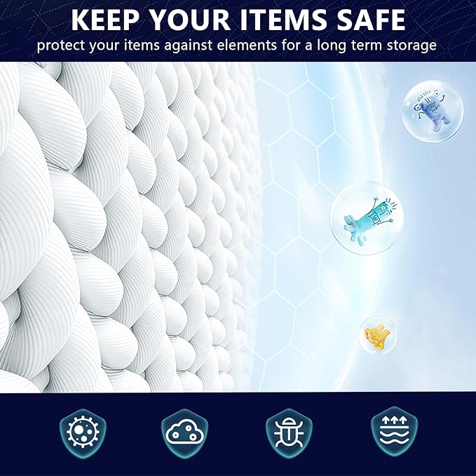 Vacuum Storage Bags for Blankets and Comforters 8 Jumbo Vacuum Seal Bags for - Image 6