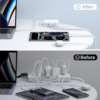 USB C Fast Charger Block, 150W 6 Port Desktop PD GaN Fast Charger Charging - Image 6