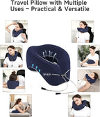 Travel Pillows for Airplanes, Neck Pillow Airplane, Airplane Travel Accessories - Image 3