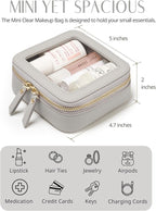 Popvibe Clear Makeup Bag Travel Cosmetic Case Transparent Toiletry Bag - Image 4