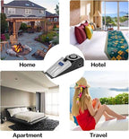 ZZRUI Door Stop Alarm with 120dB Siren, 4 Pack Portable Security Door Stopper - Image 6